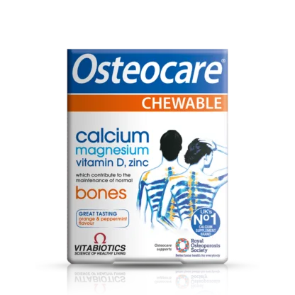 Vitabiotics Osteocare Orange & Peppermint Flavour Chewable 30 Tablets