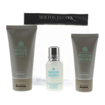 Molton Brown Kumudu 3 Piece Gift Set: Shampoo 50ml - Shampoo 30ml - Conditioner 30ml