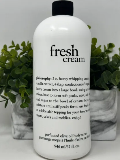 Philosophy Fresh Cream Perfumed Olive Oil Body Scrub 946ml