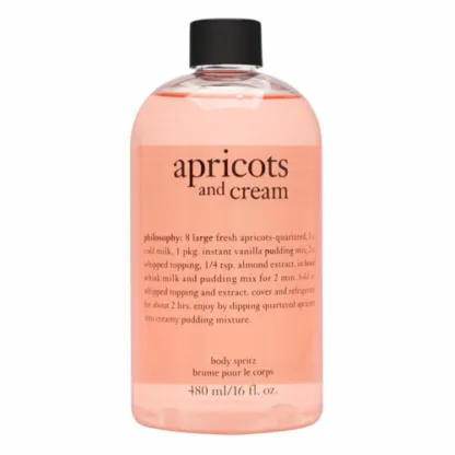 Philosophy Apricots & Cream Body Spritz 480ml Spray