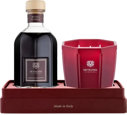 Dr. Vranjes Firenze Rosso Nobile 2 Piece Gift Set: Diffuser 500ml - Candle 500g