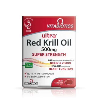 Vitabiotics Ultra Krill Oil Advanced Omega 3 30 Capsules 500mg