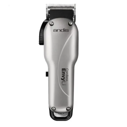 Andis Cordless US Pro Silver Professional Adjustable Blade Clipper UK