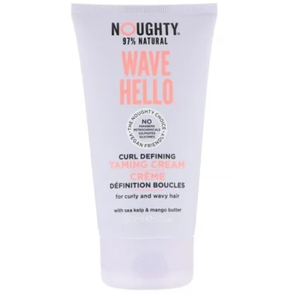 Noughty Wave Hello Curl Taming Cream 150ml For Curly and Wavy Hair