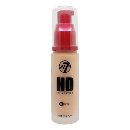 W7 HD Foundation Sand Beige 30ml