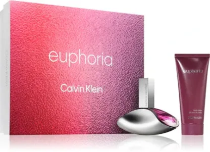 Calvin Klein Euphoria 2 Piece Gift Set: Eau de Parfum 100ml - Body Lotion 100ml