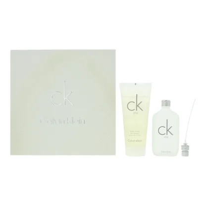 Calvin Klein Ck One 2 Piece Gift Set: Eau De Toilette 50ml - Shower Gel 100ml