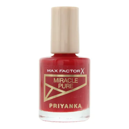 Max Factor Priyanka Miracle Pure Nail Polish 12ml - 360 Daring Cherry