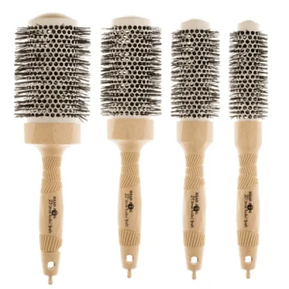 Head Jog Straw Radial Brush 4 Piece Set