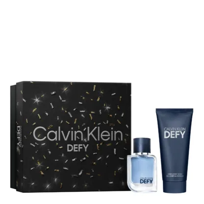 Calvin Klein Defy 2 Piece Gift Set: Eau De Toilette 50ml - Shower Gel 100ml