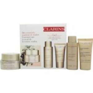Clarins Nutri-Lumière Gift Set 50ml Day Cream + 50ml Renewing Treatment Essence + 15ml Night Cream