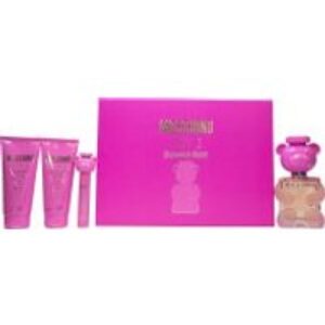 Moschino Toy 2 Bubble Gum Gift Set 100ml EDT + 100ml Shower Gel + 100ml Body Lotion + 10ml EDT