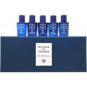 Acqua di Parma Blu Mediterraneo Miniature Set 5ml Arancia di Capri EDT + 5ml Fico di Amalfi EDT + 5ml Bergamotto di Calabria EDT + 5ml Mandorlo Di Sicilia EDT + 5ml Mirto di Panarea EDT