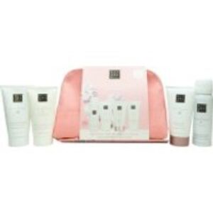 Rituals The Ritual of Sakura Gift Set 70ml Shampoo + 70ml Conditioner + 70ml Body Cream + 50ml Foaming Shower Gel + Bag
