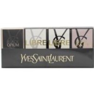 Yves Saint Laurent Libre Miniatures Gift Set 7.5ml Black Opium EDP + 7.5ml Mon Paris EDP + 7.5ml Libre EDP + 7.5ml Libre Intense EDP