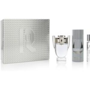 Paco Rabanne Invictus Eau De Toilette 100ml Spray + 150ml Deo + 10ml Set
