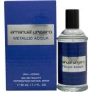 Emanuel Ungaro Metallic Acqua Men Eau de Toilette 50ml Spray