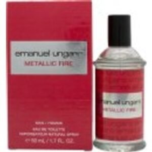 Emanuel Ungaro Metallic Fire Men Eau de Toilette 50ml Spray