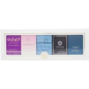 Versace Mini Set Gift Set 5ml Dylan Purple EDP + 5ml Bright Crystal EDT + 5ml Eau Fraiche EDT + 5ml Pour Homme EDT + 5ml Eros EDT