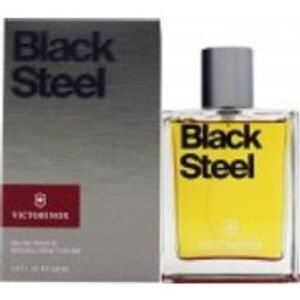 Swiss Army Black Steel Eau de Toilette 100ml Spray