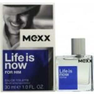 Mexx Life Is Now for Him Eau de Toilette 30ml Spray