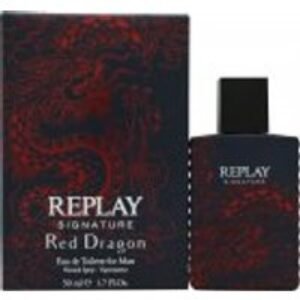 Replay Signature Red Dragon Eau de Toilette 50ml Spray