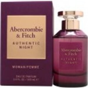 Abercrombie & Fitch Authentic Night Eau de Parfum 100ml Spray