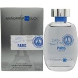 Mandarina Duck Let's Travel To Paris For Men Eau de Toilette 100ml Spray