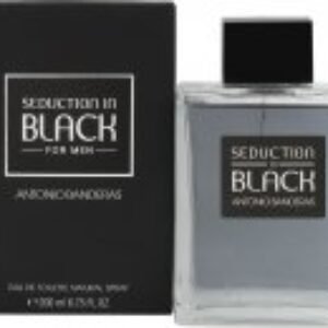 Antonio Banderas Seduction In Black Eau de Toilette 200ml Spray