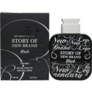 New Brand Story Of Black For Men Eau de Toilette 100ml Spray